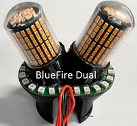 Freewing F22 90mm TrueFire and BlueFire LED Afterburner