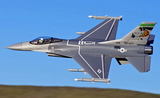 FMS F-16C V2 70mm TrueFire and BlueFire LED Afterburner