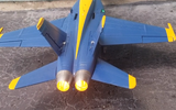 Freewing F18 90mm TrueFire and BlueFire LED Afterburner